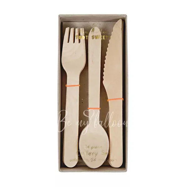 Wooden Cutlery Set