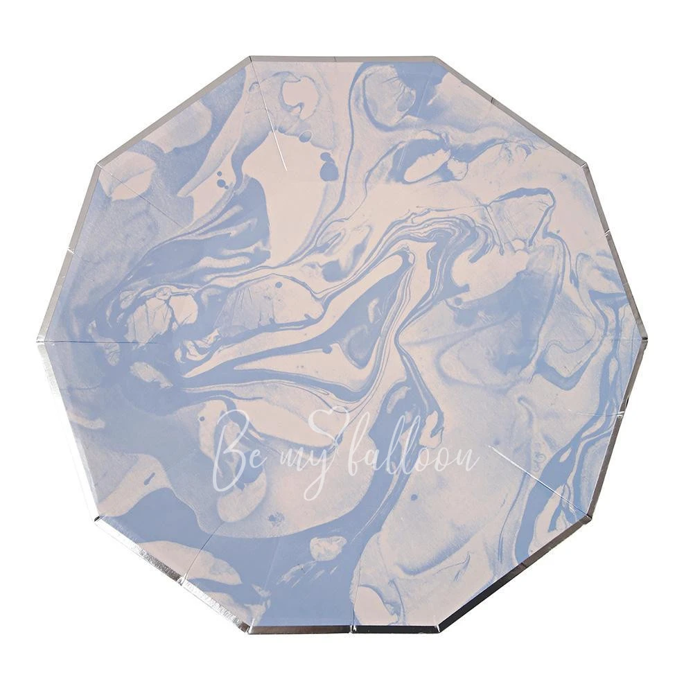 Blue Marble Plates (large)