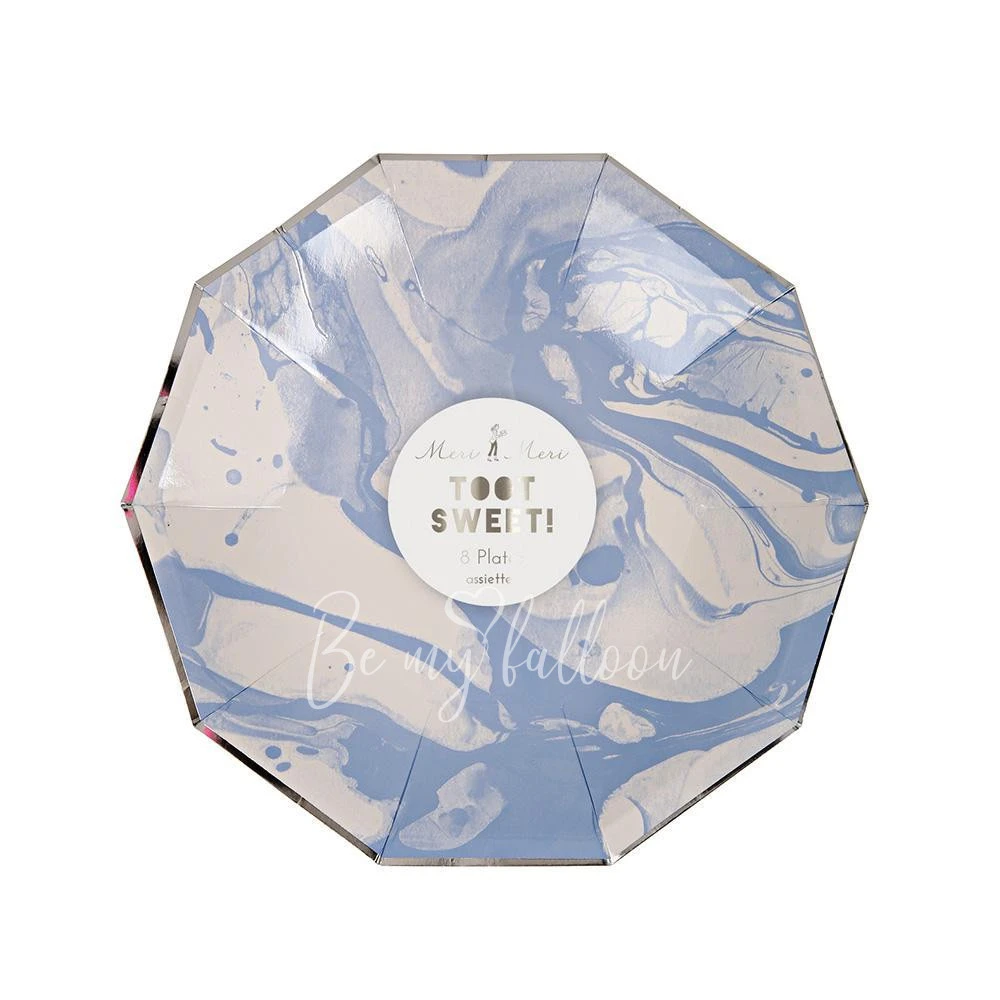 Blue Marble Plates (small)