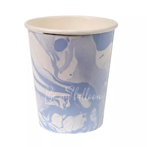 Blue Marble Cups