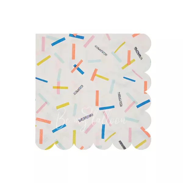 Салфетки для вечеринки Посыпка (маленькие)