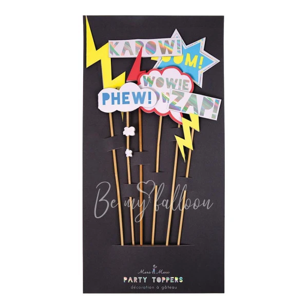Zap! Cake Toppers