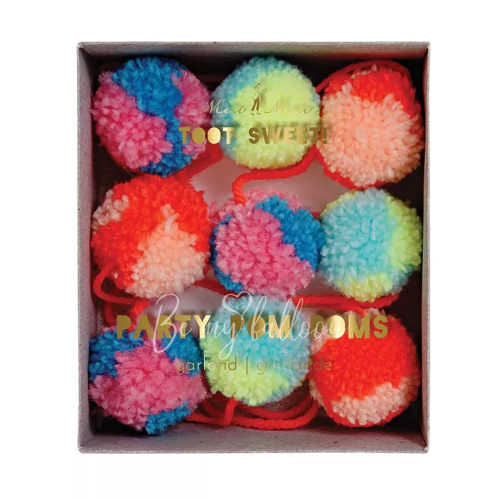 Party Pompom Garland