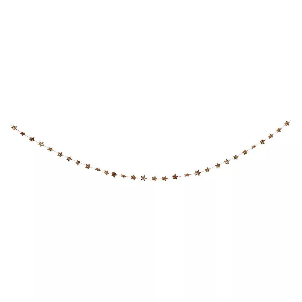 Mini Gold Star Garland