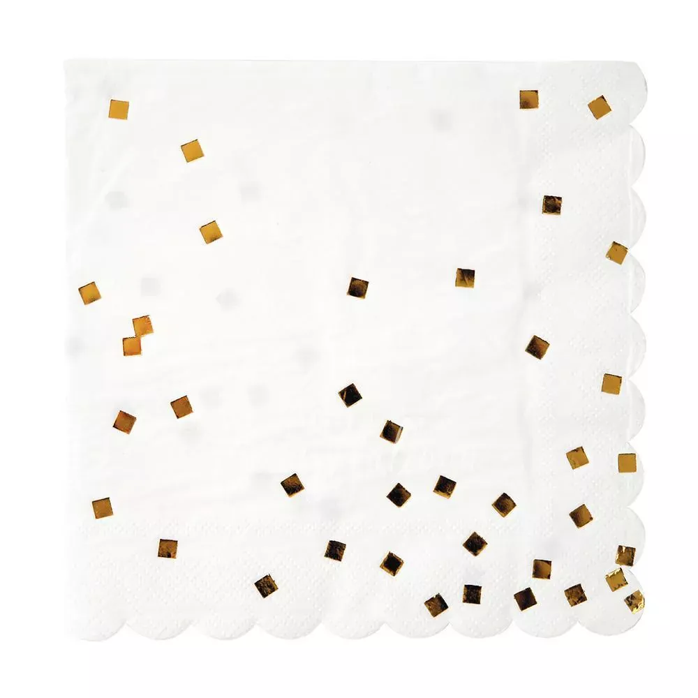 Gold Foil Napkins (large)