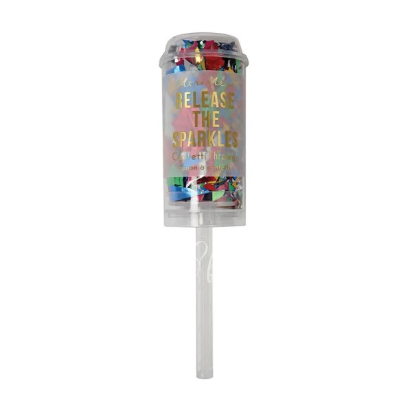 Multicolor Confetti Popper