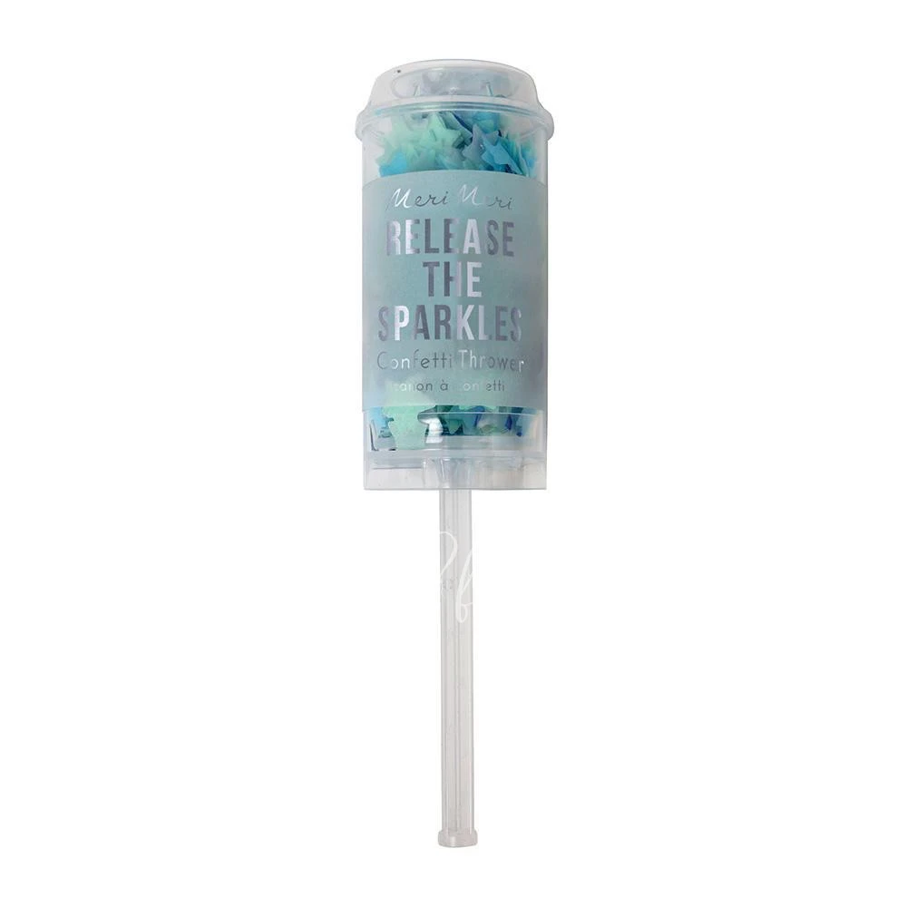 Blue Confetti Popper