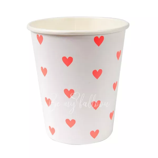 Coral Hearts Cups