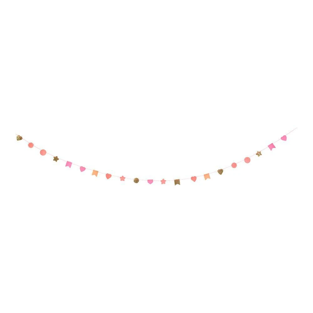 Pink Garland On A Spool