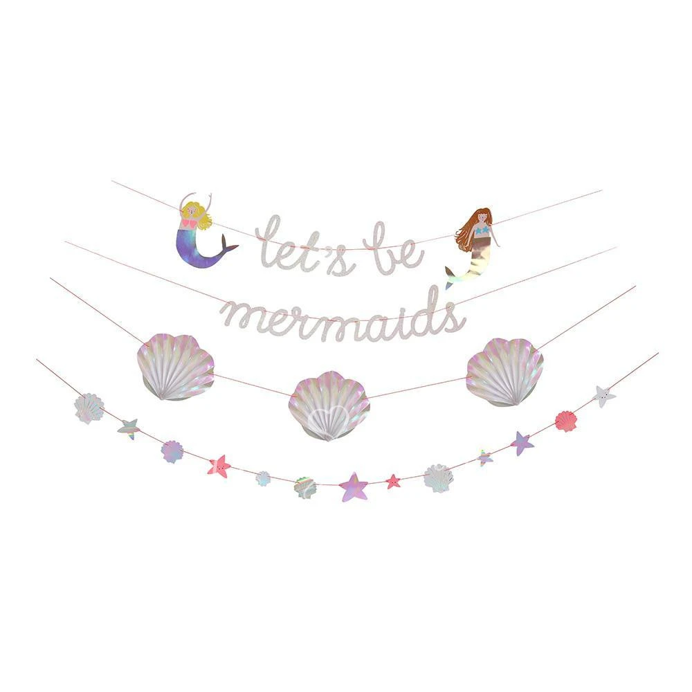 Let's Be Mermaids Garland