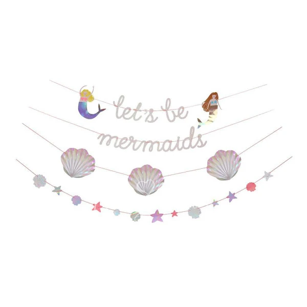 Let's Be Mermaids Garland