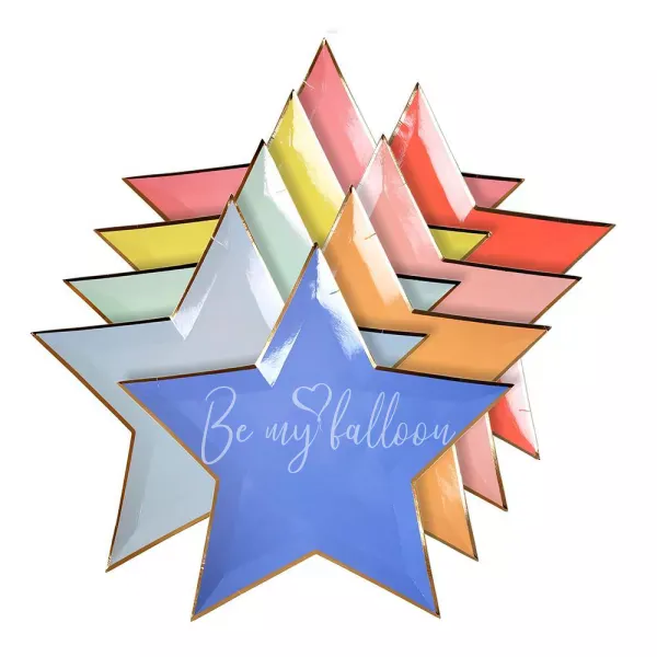 Тарелки для вечеринки Jazzy Star 