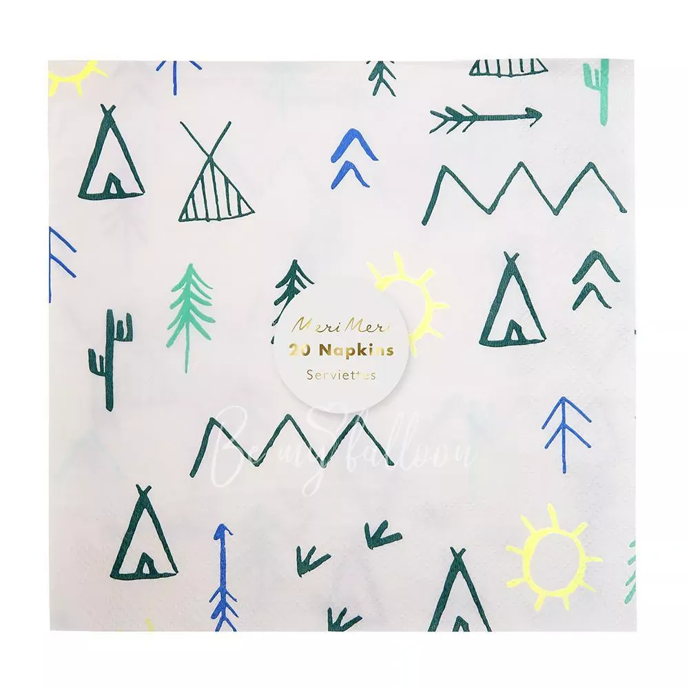 Салфетки для вечеринки Let's Explore (большие)