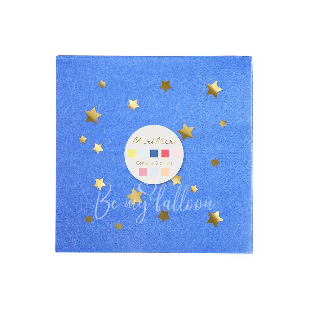 Салфетки для вечеринки Jazzy Star (маленькие)