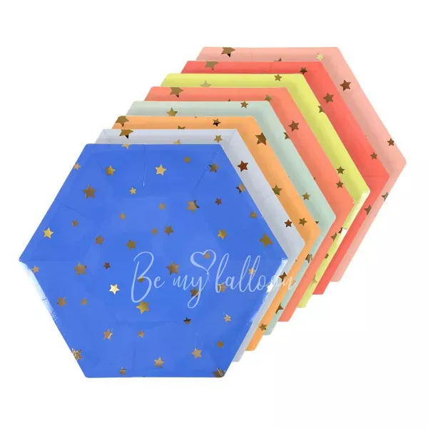 Jazzy Star Plates (large)