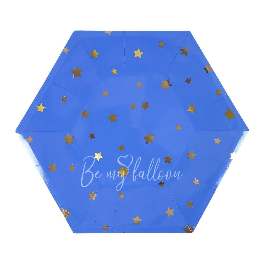 Jazzy Star Plates (large)