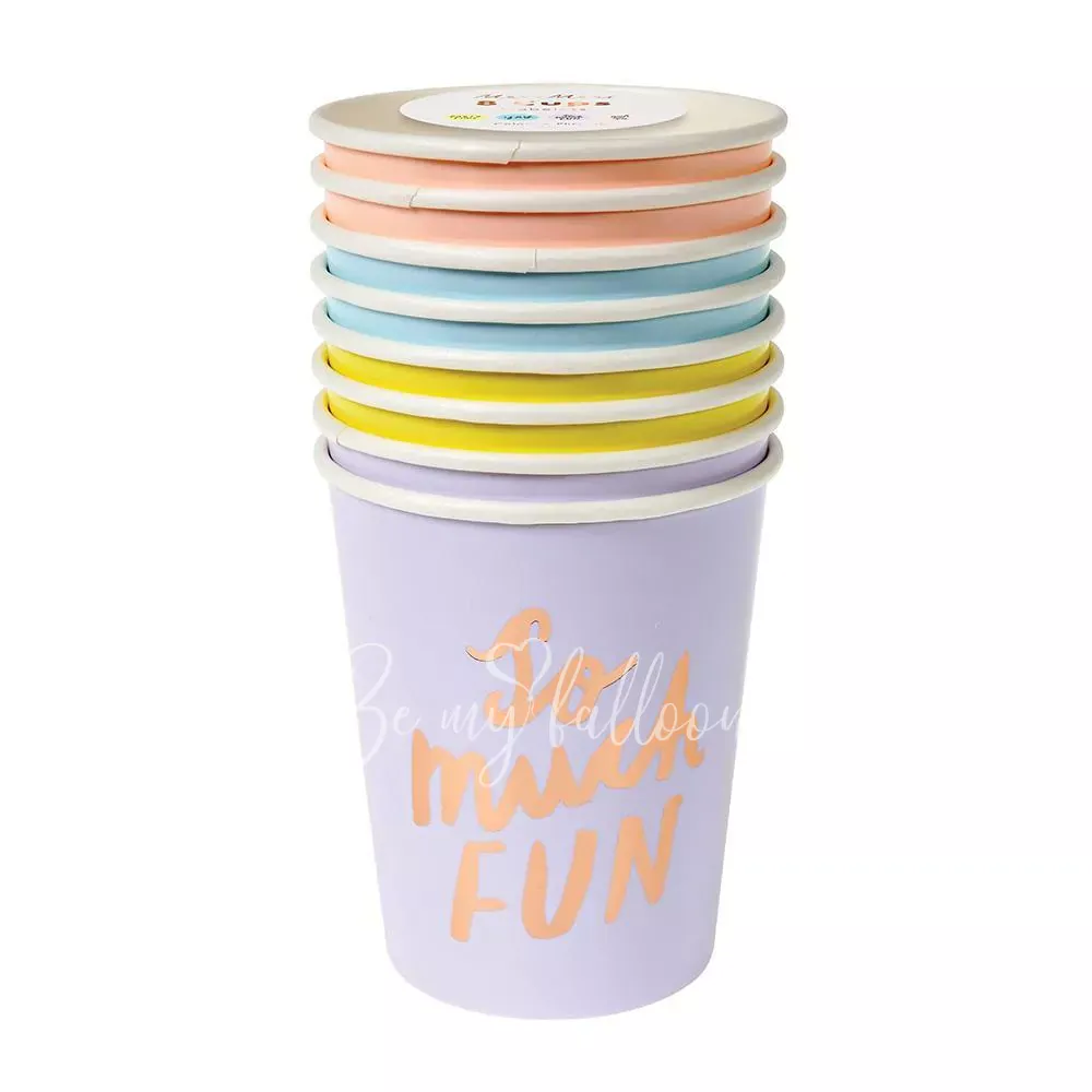 Typographic Cups