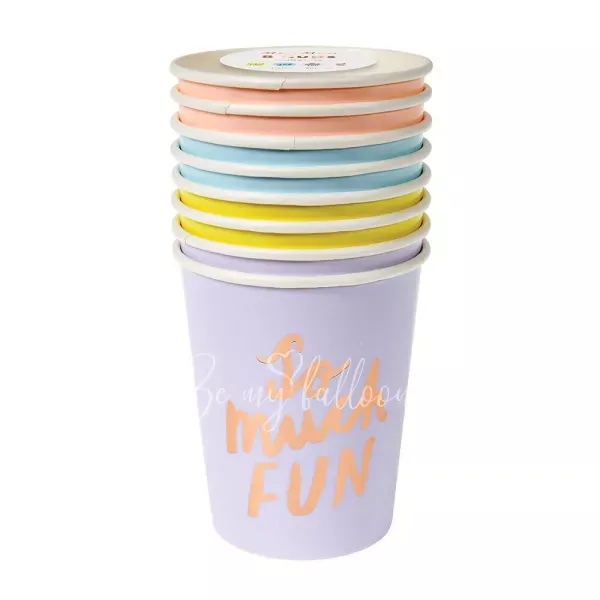 Typographic Cups