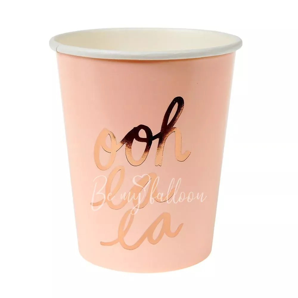 Typographic Cups
