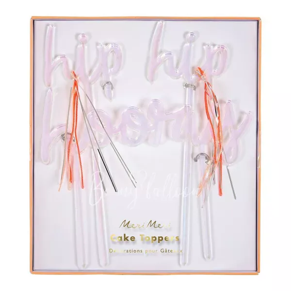 Украшения для торта Hip Hip Hooray 