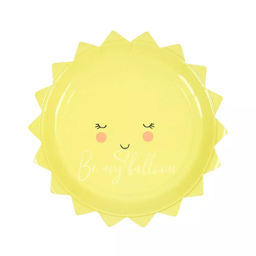 Тарелки для вечеринки Солнце (маленькие)