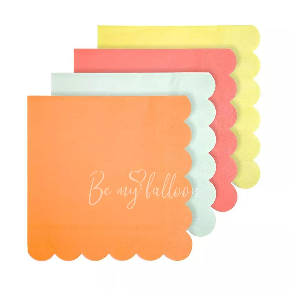 Салфетки для вечеринки Neon (большие)