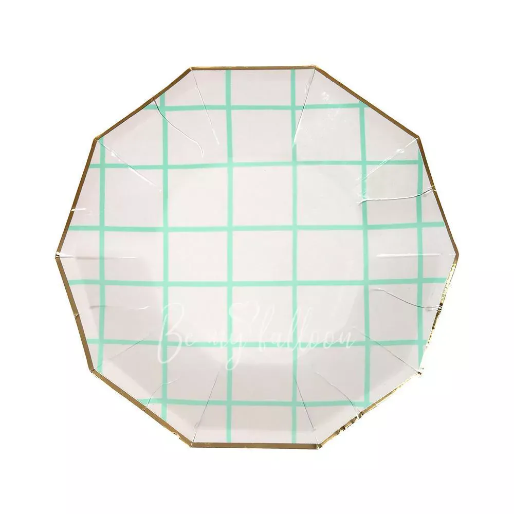 Mint Grid Plates (small)