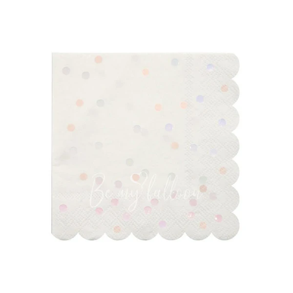 Iridescent Spot Napkins (small)
