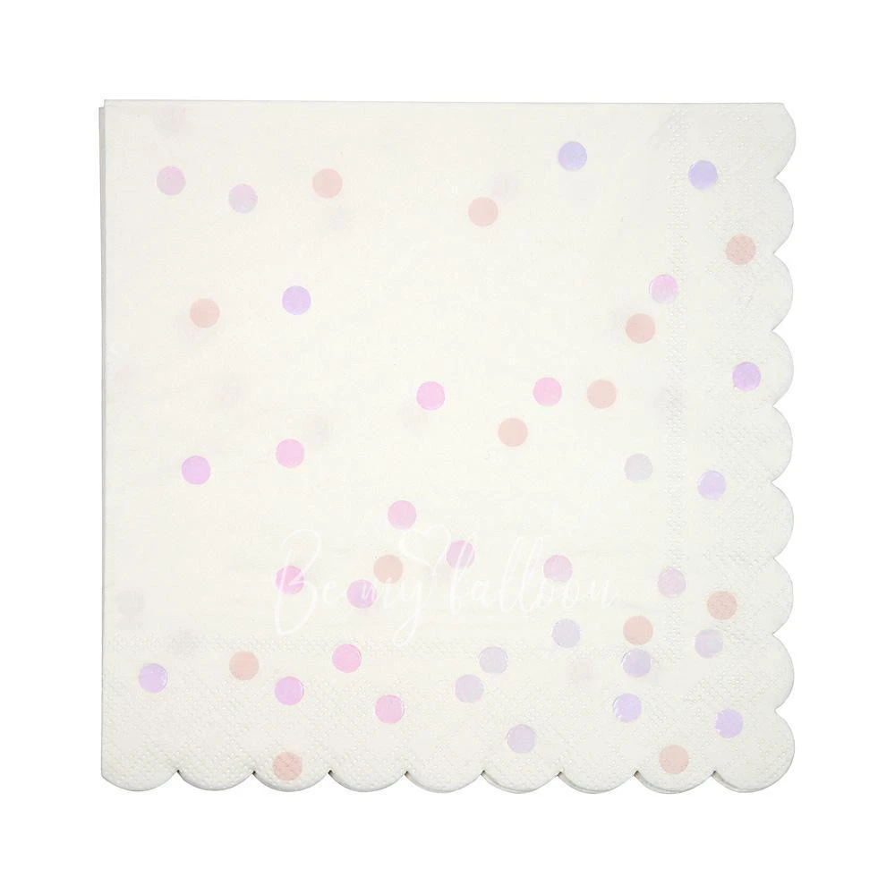 Iridescent Spot Napkins (large)