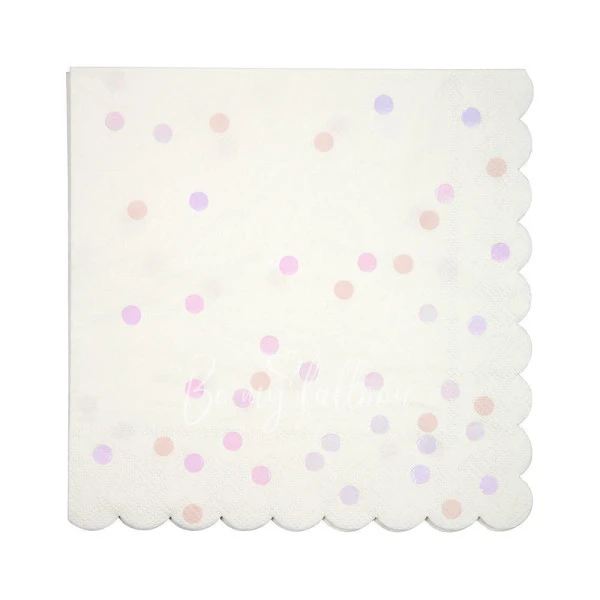 Iridescent Spot Napkins (large)