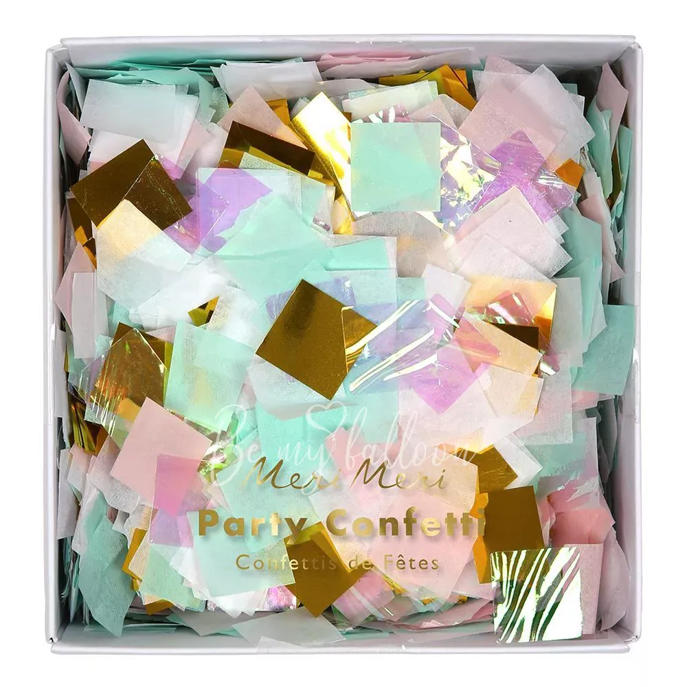 Boxed Iridescent Confetti