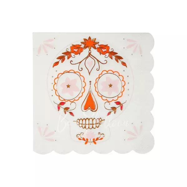 Салфетки для вечеринки Sugar Skull 