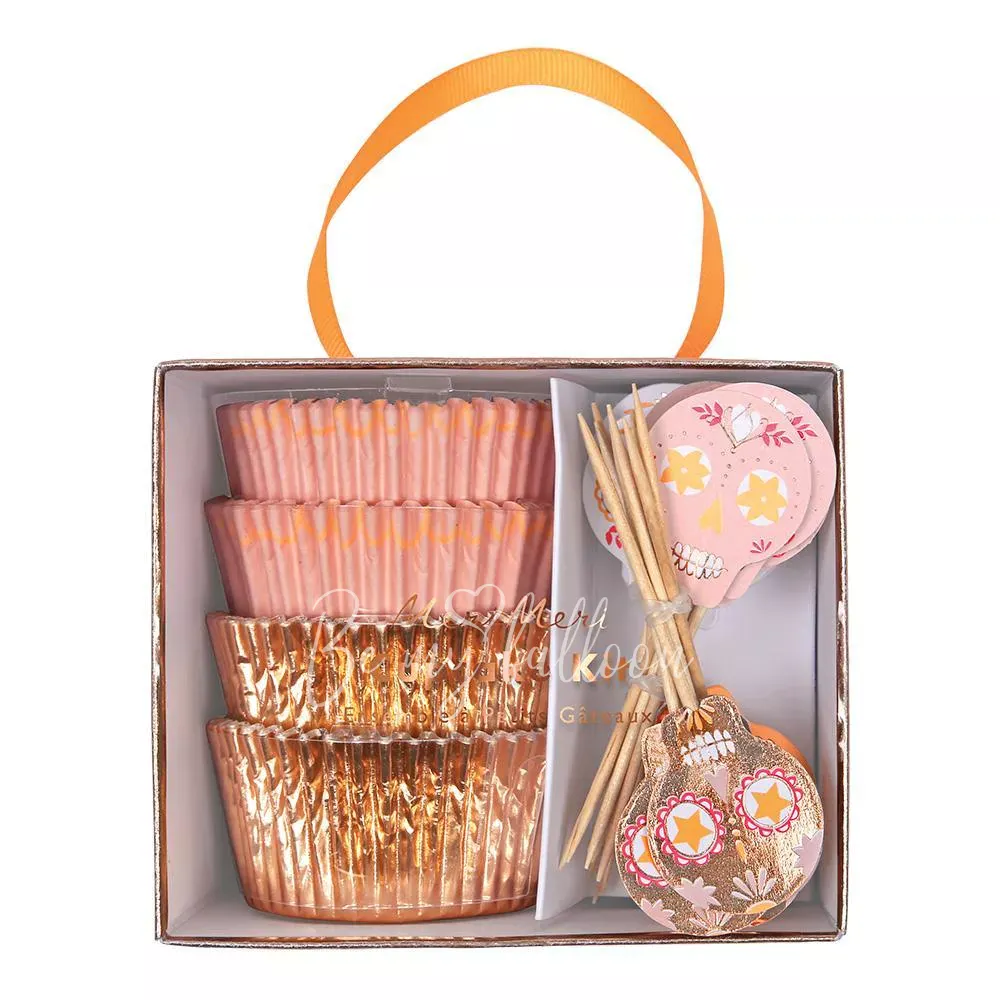 Sugar Skull Cupcake Kit