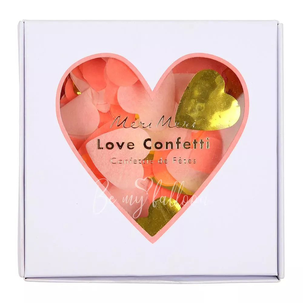 Heart Confetti Box