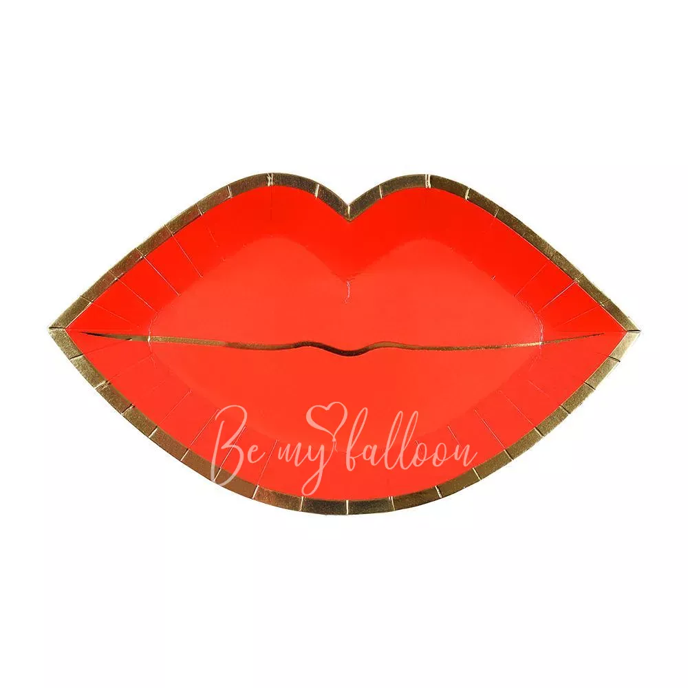 Red Lips Plates