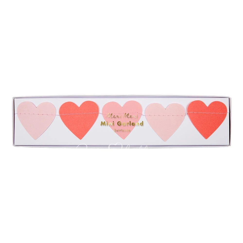 Tissue Hearts Garland
