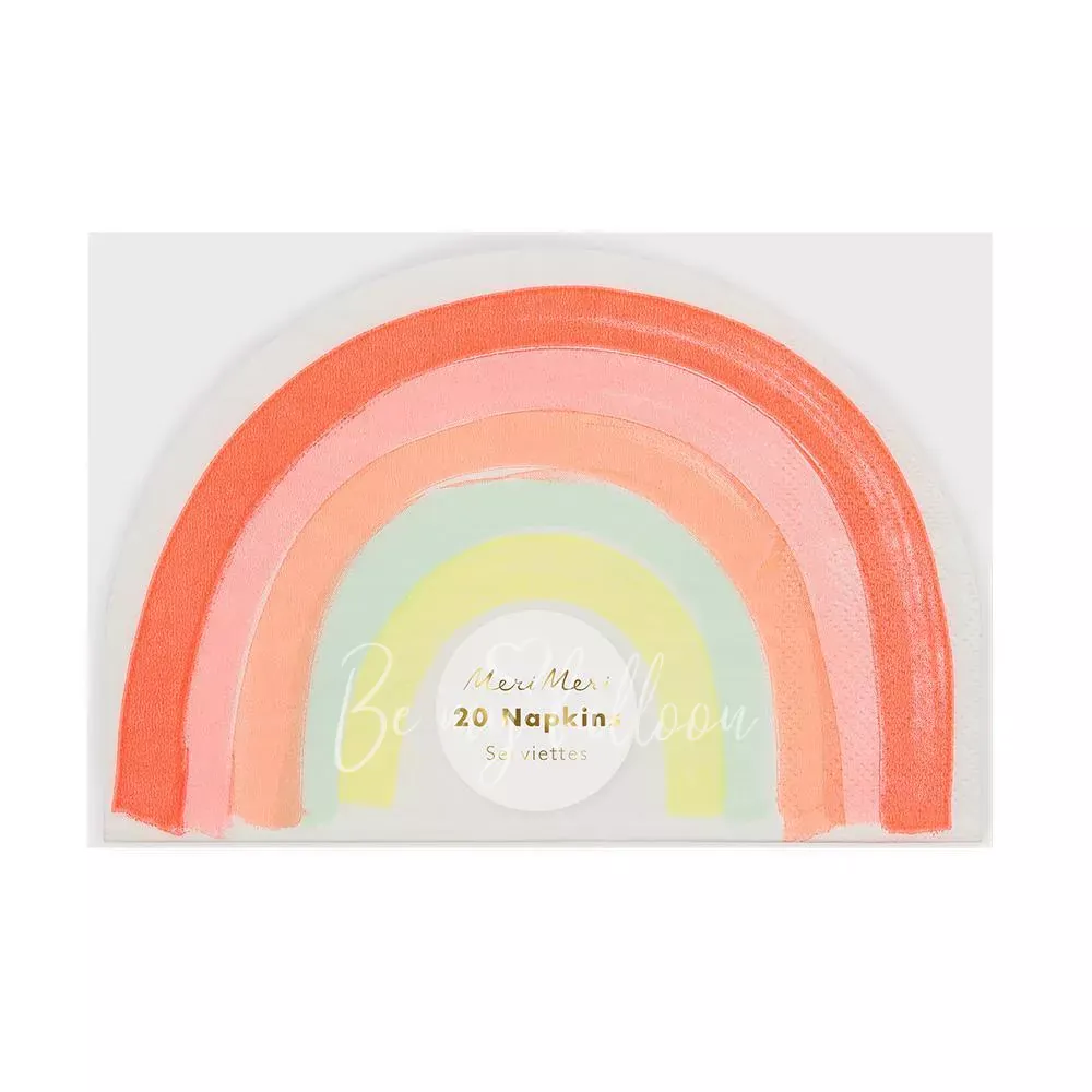Салфетки для вечеринки Радуга