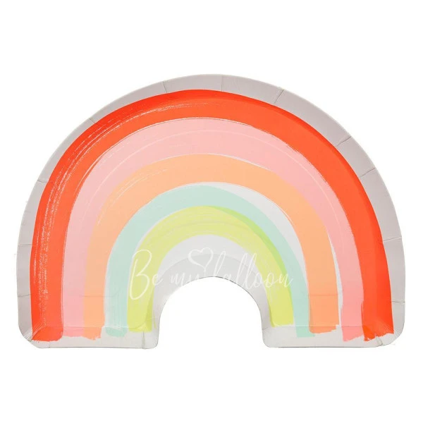 Rainbow Plates