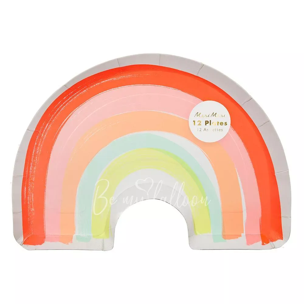 Rainbow Plates