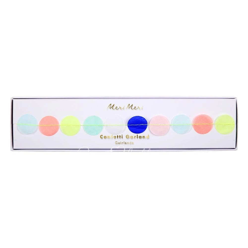 Multicolor Confetti Garland