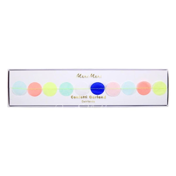 Multicolor Confetti Garland