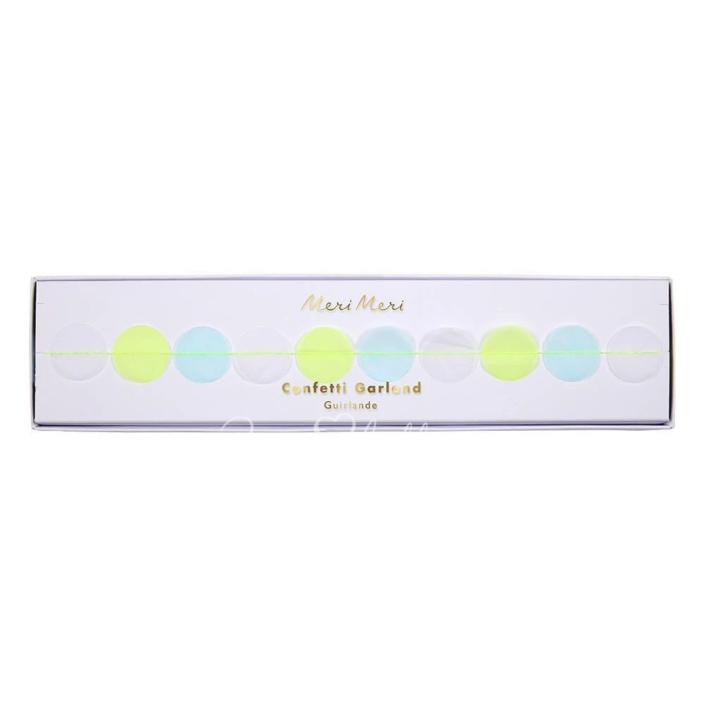 Neon Confetti Garland