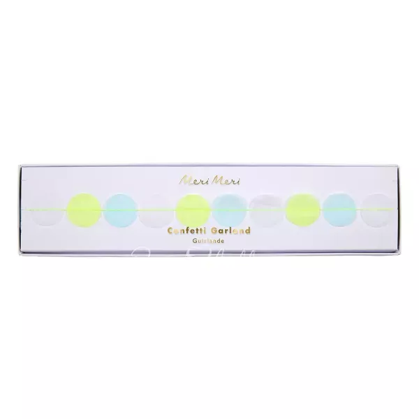 Neon Confetti Garland