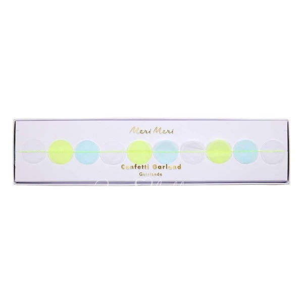 Neon Confetti Garland