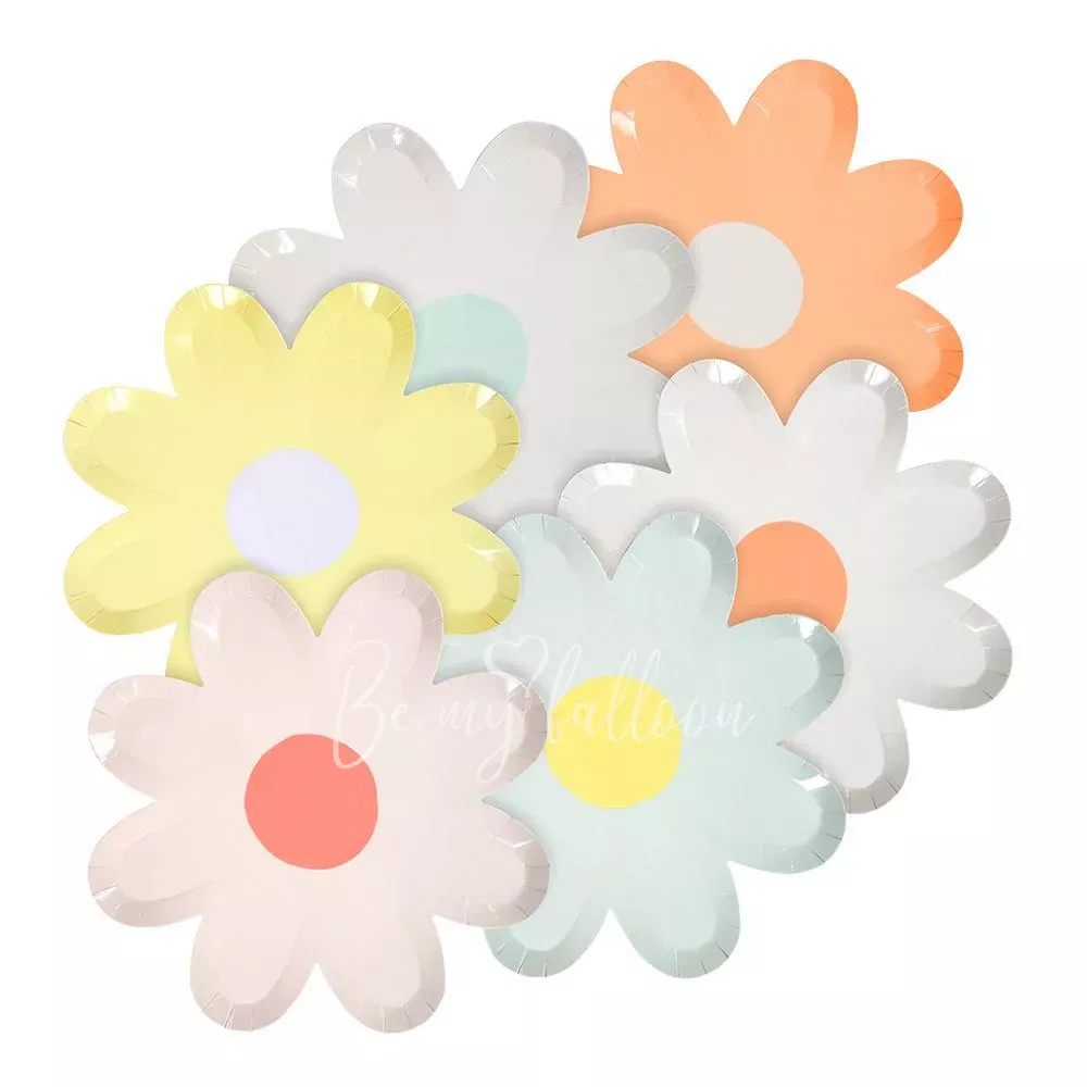  Тарелки в форме Маргариток 