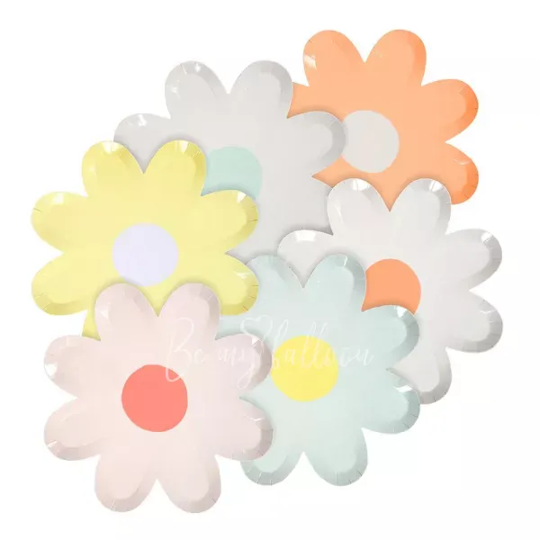  Тарелки в форме Маргариток 