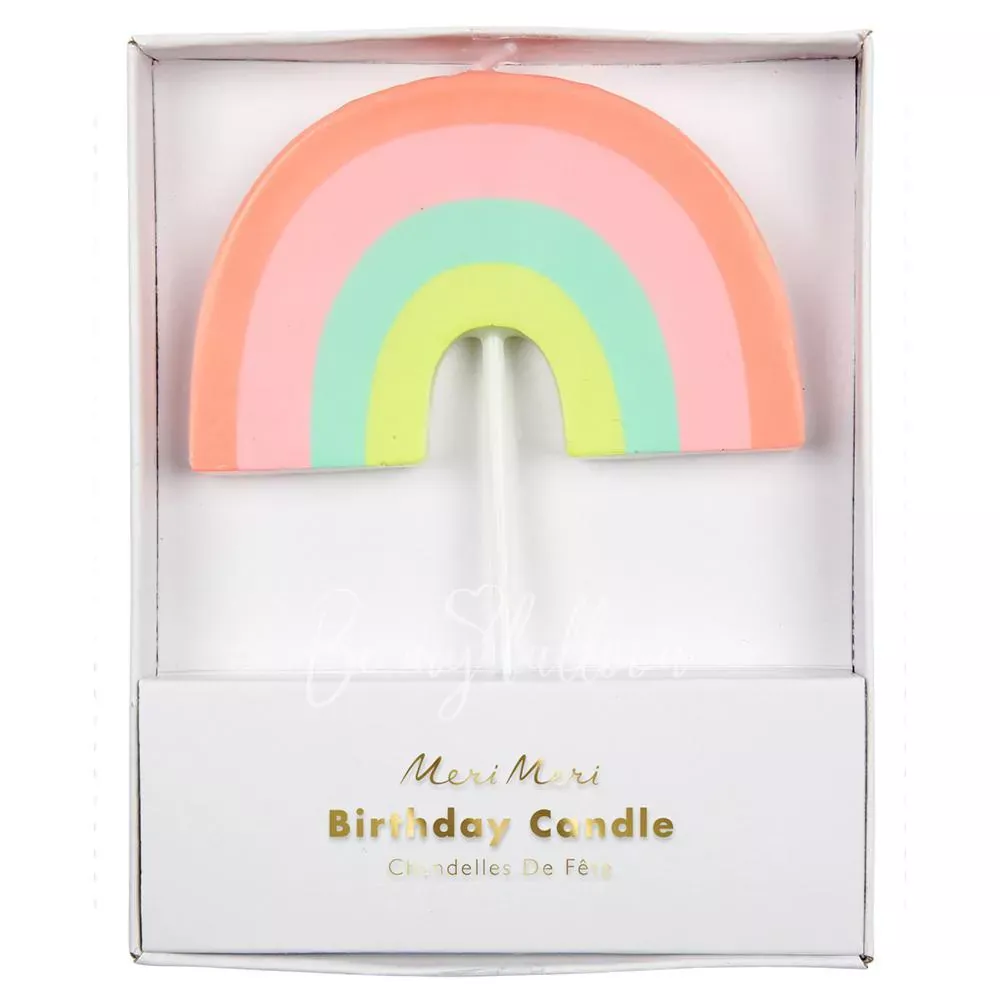 Свеча в форме Радуги