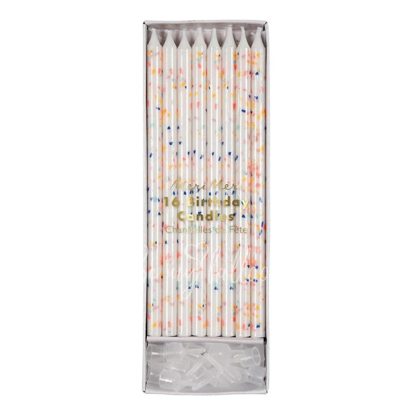 Multicolor Flecks Candles