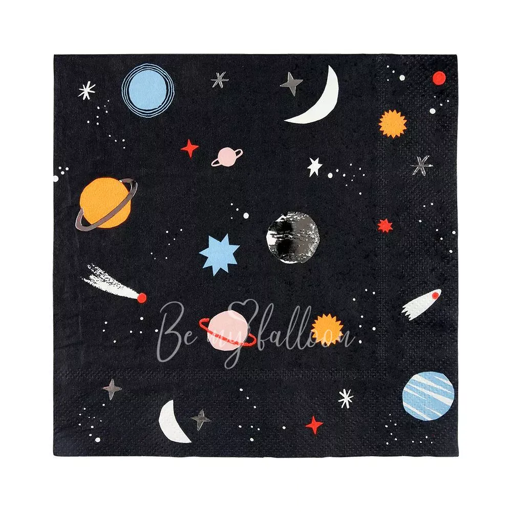 Салфетки для вечеринки To The Moon (большие)