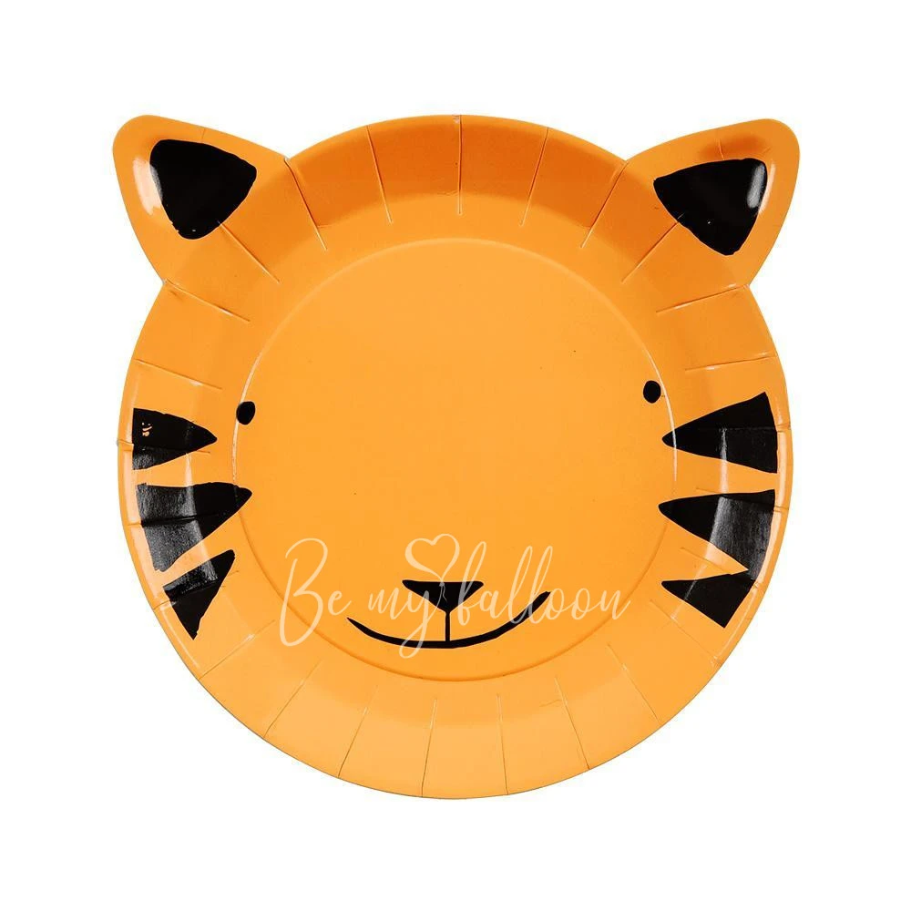 Go Wild Tiger Plates (small)
